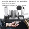 Jump Ring Maker and Wire Cutter with 20 Mandrels, 2.5–12 mm view 3