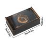 Large Wooden Tarot Card Storage Box, 5.91 x 3.54 x 1.97 in view 2