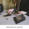 Large Wooden Tarot Card Storage Box, 5.91 x 3.54 x 1.97 in view 4