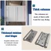 Vintage Blue Self-Closing Swing Door, W100 x H100 cm view 2