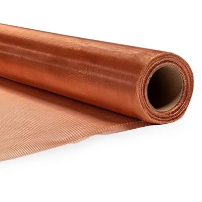CEHJZQRPL Pure Copper Mesh, Brass Metal Wire Mesh, High-Density Filter and Electromagnetic Shielding Mesh (Purple, 1 × 1 m, 200 Mesh)