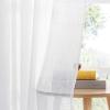 PONY DANCE Extra-Wide Semi-Sheer Linen-Look Curtain view 4