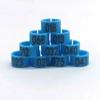100/200 Pcs. Numbered Pigeon and Chicken Leg Bands, Blue Plastic Bird Rings, 8,100 Pcs. view 1