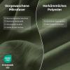 DuvetNova 4-Piece Duvet Cover Set, 135 x 200 cm, Green/Dark Green view 2