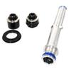 DONGLING Bicycle Thru-Axle Quick Release, Aluminum, 130 mm × 5 m, Rear Hub Adapter with End Caps view 1
