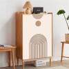 Highdi Self-Adhesive Cabinet Curtain, Aesthetic Style 9, W70 x H80 cm view 1