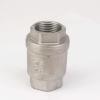 FQHIDMOMX DN20 3/4" BSP Female-Thread 304 Stainless Steel Inline Spring Check Valve, 229 PSI view 4