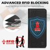 SHIELDON Genuine Leather Case for Galaxy S25 Edge 6.7" 5G 2025, Litchi Black view 4