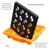 Drum Spill Containment Platform, Yellow and Black Polyethylene Pallet view 3