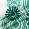 Bishilin Blackout Curtains, Opaque 2-Piece Set, 214 x 115 cm, Modern Floral Dragonfly Pattern view 4