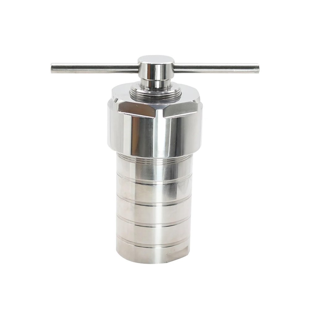 LWDXMYKW High-Precision 100 mL Hydrothermal Autoclave Reactor with PTFE Chamber