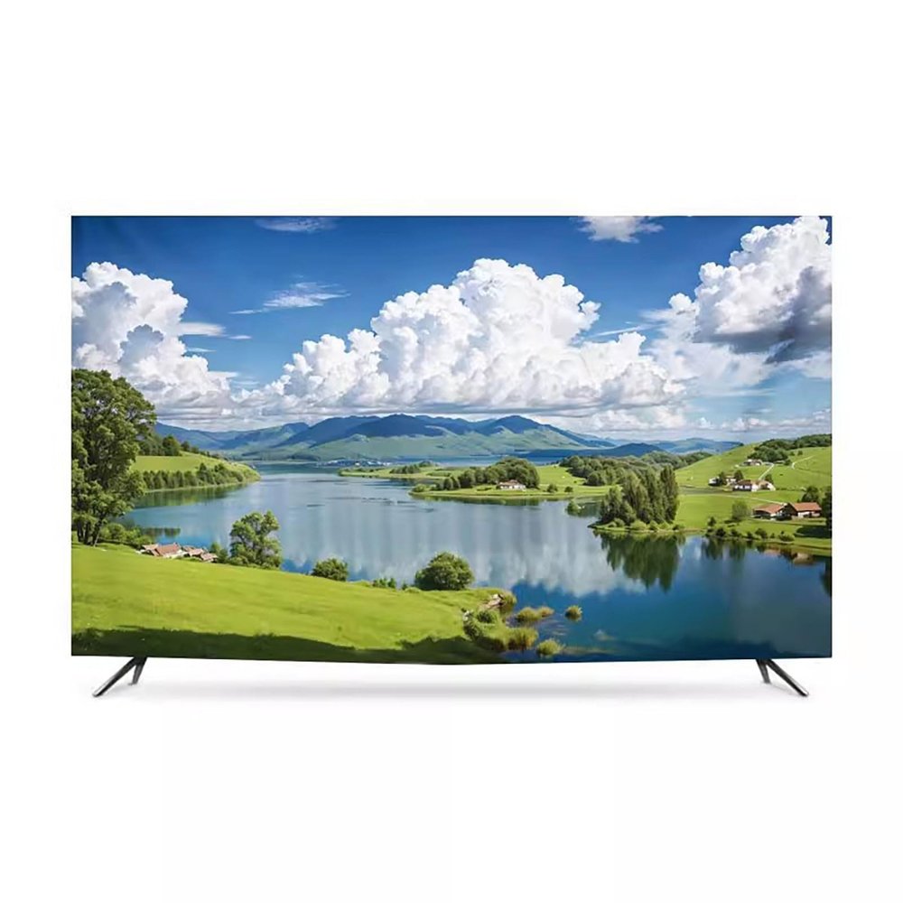 XMYAN Smooth Natural Landscape TV Dust Cover, 32–86 in, Polyester, 80 in