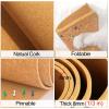 Cork Bulletin Board, 8 mm Self-Adhesive Cork Sheet with 100 Pushpins, Style 1, 122 x 57.4 cm view 2