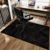 RxiBeFuw Office Chair Mat, Gaming Chair Floor Mat, 110 x 140 cm view 2