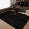 RxiBeFuw Office Chair Mat, Gaming Chair Floor Mat, 110 x 140 cm view 3