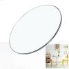 Round Transparent Tempered Glass Tabletop, 40–90 cm, 52 cm view 1
