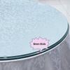 Round Transparent Tempered Glass Tabletop, 40–90 cm, 52 cm view 4
