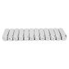 12-Piece 6 mm (1/4 in) Pattern Stamp Set, PU Carbon Steel Tools for Metal and Leather Jewelry view 3
