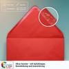 250 DIN B6 Red Envelopes, 12.5 x 17.5 cm, 80 gsm, Gummed Pointed Flap view 3