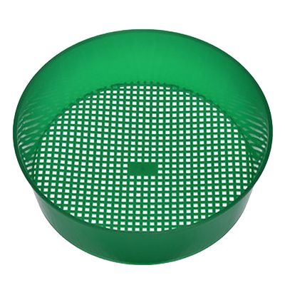 Plastic Garden Soil Sieve, Lightweight, 21 x 5 cm
