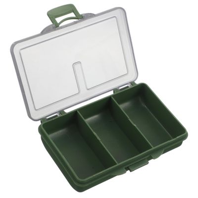 VANZACK Fishing Tackle Box with Dividers, Compact and Lightweight Plastic Organizer