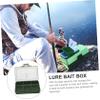 VANZACK Fishing Tackle Box with Dividers, Compact and Lightweight Plastic Organizer view 3