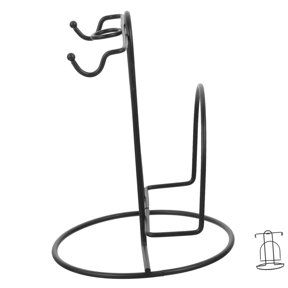 Iron Metal Cup Holder, Simple, Sturdy and Lightweight, Black
