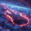 Guitar Paint by Numbers Kit for Adults, Cloud Design, 40 x 50 cm, C-2308 view 1