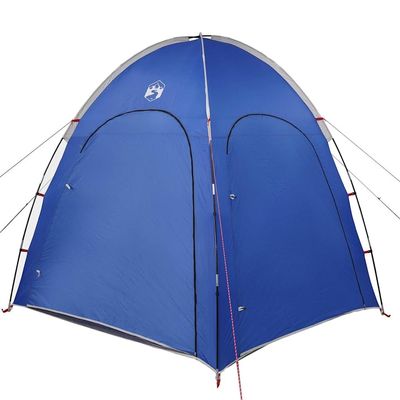 vidaXL Pool Tent Azure Blue 366 x 305 x 231 cm Polyester and Fiberglass