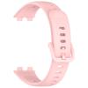 Compatible Silicone Band for Huawei Band 10/9/8, Sport Replacement Strap, Pink view 1