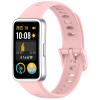 Compatible Silicone Band for Huawei Band 10/9/8, Sport Replacement Strap, Pink view 2
