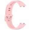 Compatible Silicone Band for Huawei Band 10/9/8, Sport Replacement Strap, Pink view 3