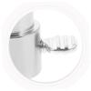 UTHCLO 3-Piece Silver Iron Rotisserie Stopper Set view 3