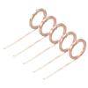 Aluminum Craft Metal Jewelry Wire (PeachPuff, 5 mm) view 1