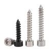 Metric Hex Self-Tapping Screws, Grade 8.8 Nickel-Plated Carbon Steel, M3 x 30 mm, 50 pcs view 2