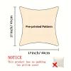 XDEGHUANGSS DIY Latch Hook Pillow Kit, 43 x 43 cm, Cat view 2