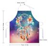 SMAZDFXX Kitchen Apron with Retro Ethnic Feathers and Dream Catcher view 2