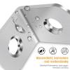 YFLeomry 50-Piece Stainless Steel Angle Brackets, 20 x 20 mm, 90° view 3