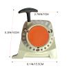 Odashen Recoil Starter Assembly + Spark Plug 4180 190 4002 for STIHL FS91 FS111 FS131 KM91R KM111R KM131R Trimmers view 3