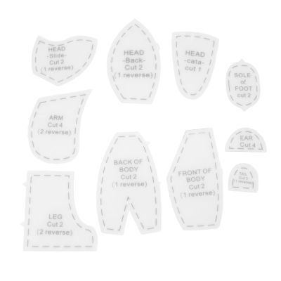 Memory Bear Template Ruler Set, Medium (12 in)
