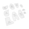 Memory Bear Template Ruler Set, Medium (12 in) view 2