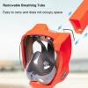 Lynqeeh Full-Face Snorkel Mask, 180° Panoramic View, Anti-Fog & Anti-Leak, Improved Dry-Breathing System, Comfortable Ergonomic Fit view 3