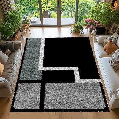 Tehocwiz DIY Latch Hook Rug Kit, Tapestry and Cross-Stitch Set, 130 x 150 cm