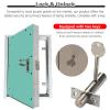 Lockable Drywall Access Panel with Key, Flush-Mount view 3
