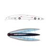 DQZRTUECA Striper Fishing Lure Kit, 95/120/130 mm, 8.1/15.3/21 g, Floating Wobblers for Pike and Carp, Artificial Lures (Size 1, 130 mm, 21 g) view 4