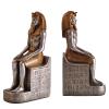 Pharaoh Resin Bookends, Brown, 13 x 7.5 x 24 cm, 2 kg view 1