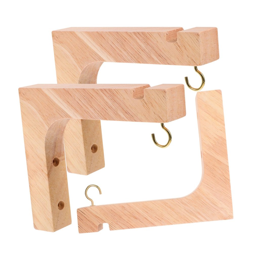 BESPORTBLE 3-Piece Wood and Metal Plant Hangers