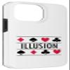 Illusion Playing Card Symbols Magic Poker Case for iPhone 14 Pro Max view 3