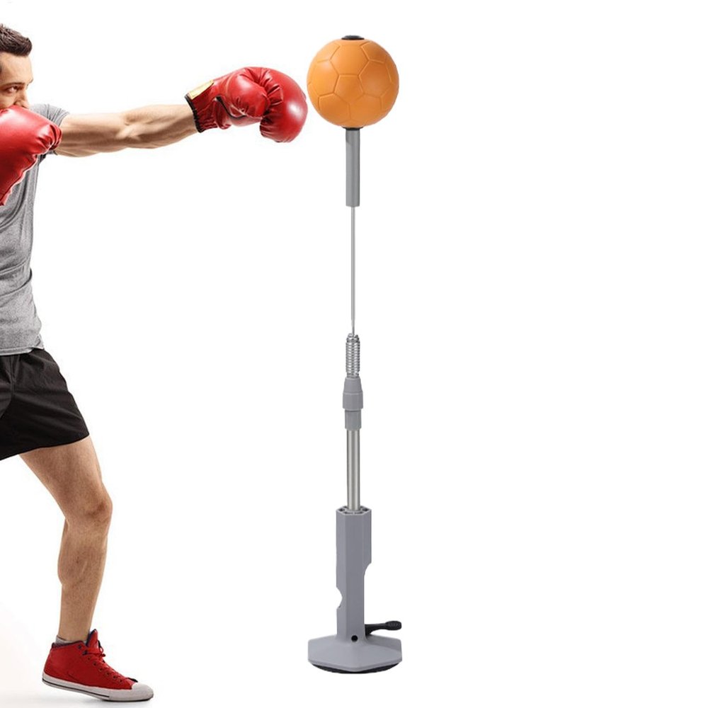 Height-Adjustable Boxing Speed Bag with Strong Suction Cup