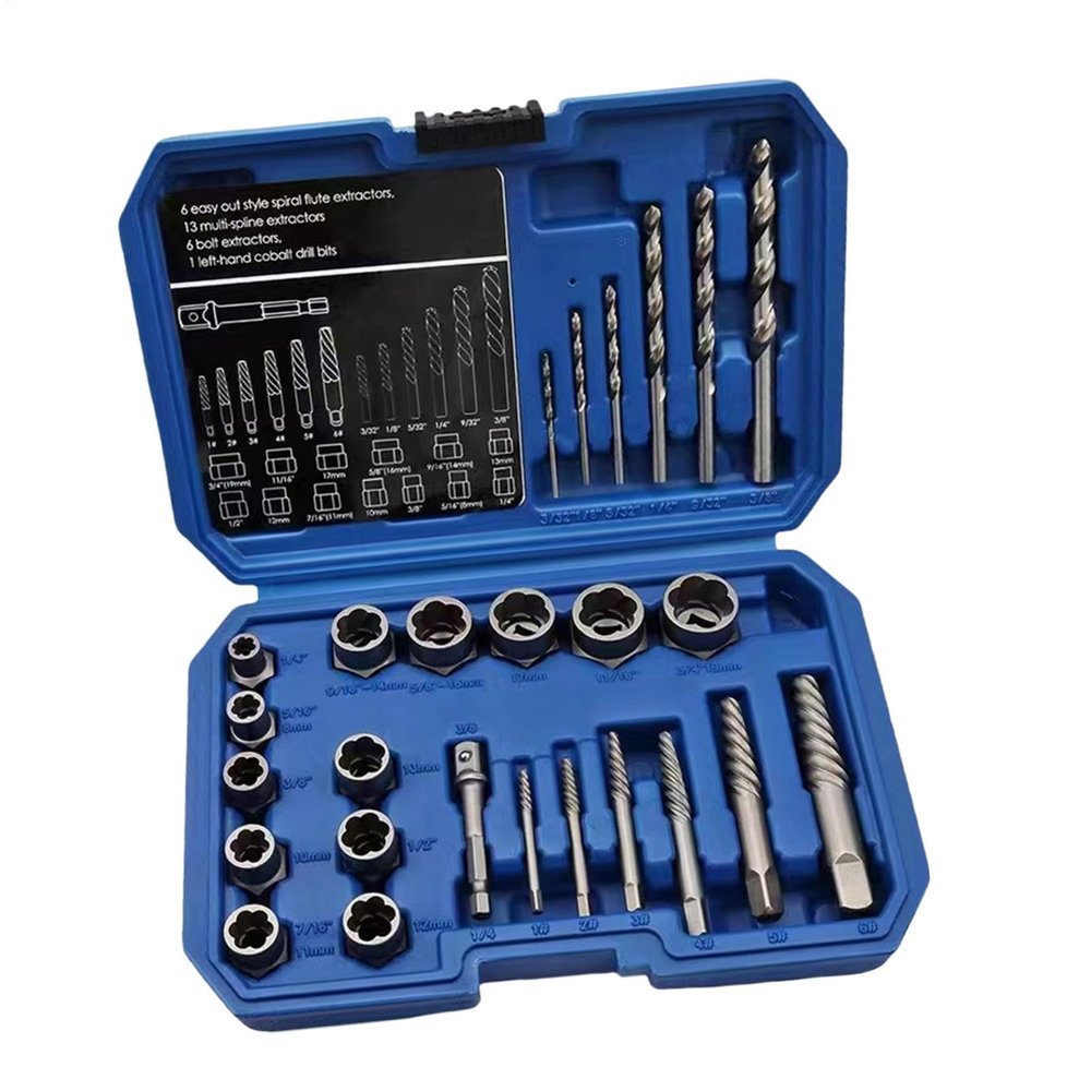 Screw Extractor Set and Bolt Removal Tools